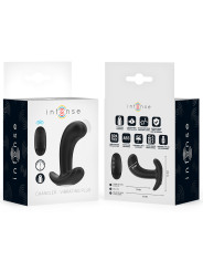 PLUG ANAL CHANDLER VIBRADOR 10 MODOS CONTROL REMOTO NEGRO DE LA MARCA INTENSE ANAL TOYS