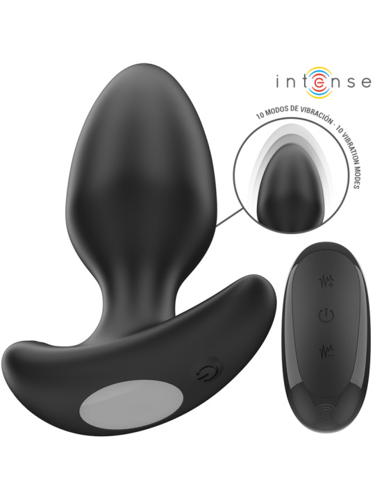 JOEY PLUG ANAL VIBRADOR 10 MODOS CONTROL REMOTO SILICONA DE LA MARCA INTENSE ANAL TOYS