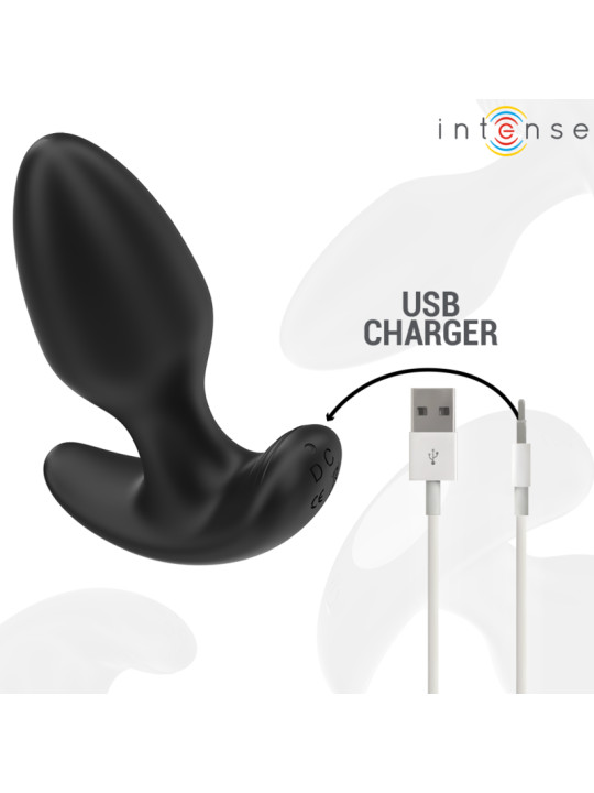JOEY PLUG ANAL VIBRADOR 10 MODOS CONTROL REMOTO SILICONA DE LA MARCA INTENSE ANAL TOYS