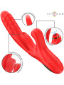 KAROL VIBRADOR MULTIFUNCIÓN EMPUJE SUCCIÓN Y VIBRACIÓN ROJO DE LA MARCA INTENSE FUN