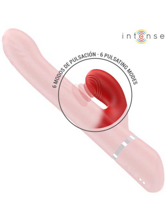 LELE VIBRADOR TRIPLE ESTIMULACIÓN ROTACIÓN OSCILACIÓN DE LA MARCA INTENSE FUN