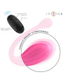 VIBRADOR U DOBLE ESTIMULACIÓN 10 MODOS CONTROL REMOTO ROSA DE LA MARCA INTENSE COUPLES TOYS