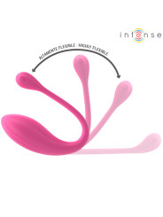 VIBRADOR U DOBLE ESTIMULACIÓN 10 MODOS CONTROL REMOTO ROSA DE LA MARCA INTENSE COUPLES TOYS