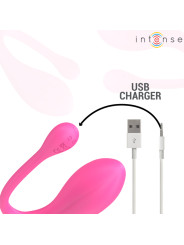 VIBRADOR U DOBLE ESTIMULACIÓN 10 MODOS CONTROL REMOTO ROSA DE LA MARCA INTENSE COUPLES TOYS