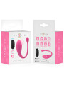 VIBRADOR U DOBLE ESTIMULACIÓN 10 MODOS CONTROL REMOTO ROSA DE LA MARCA INTENSE COUPLES TOYS