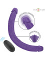 VIBRADOR DOBLE PENETRACIÓN 40CM CONTROL REMOTO 7 MODOS DE LA MARCA INTENSE FUN