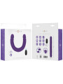 VIBRADOR DOBLE PENETRACIÓN 40CM CONTROL REMOTO 7 MODOS DE LA MARCA INTENSE FUN