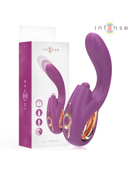 LALI VIBRADOR PUNTO G EMPUJE AUTOMÁTICO 7 MODOS SILICONA DE LA MARCA INTENSE FUN