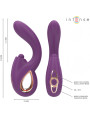LALI VIBRADOR PUNTO G EMPUJE AUTOMÁTICO 7 MODOS SILICONA DE LA MARCA INTENSE FUN