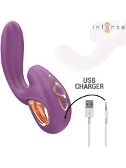 LALI VIBRADOR PUNTO G EMPUJE AUTOMÁTICO 7 MODOS SILICONA DE LA MARCA INTENSE FUN