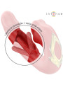 VIBRADOR DOBLE ESTIMULACIÓN SUCCIÓN CLITORIS SILICONA DE LA MARCA INTENSE FUN