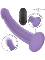 VIBRADOR EDDIE CONTROL REMOTO 10 MODOS SILICONA SEGURA DE LA MARCA INTENSE FUN