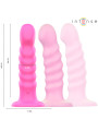 VIBRADOR ESPIRAL CONTROL REMOTO 10 INTENSIDADES SILICONA DE LA MARCA INTENSE FUN