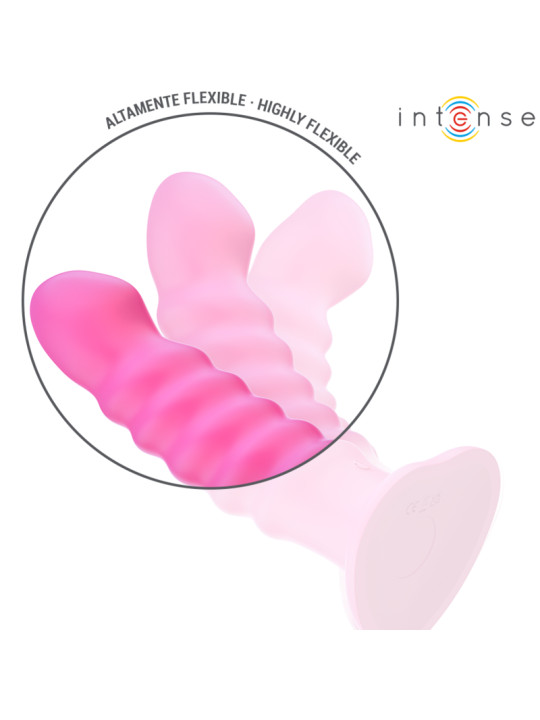 VIBRADOR ESPIRAL CONTROL REMOTO 10 INTENSIDADES SILICONA DE LA MARCA INTENSE FUN