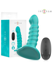 VIBRADOR ESPIRAL CONTROL REMOTO 10 VIBRACIONES AZUL SEXSHOP DE LA MARCA INTENSE FUN