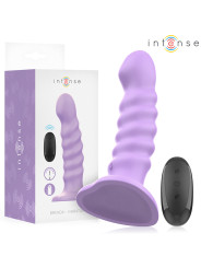 VIBRADOR ESPIRAL BRENDA CONTROL REMOTO 10 VIBRACIONES MORADO DE LA MARCA INTENSE FUN