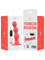 VIBRADOR CON VENTOSA CONTROL REMOTO 10 INTENSIDADES ROJO DE LA MARCA INTENSE FUN