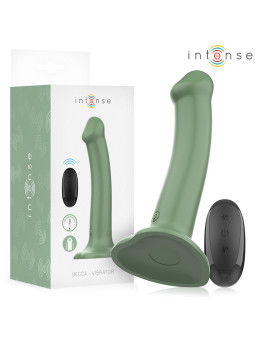 VIBRADOR BECCA CON VENTOSA 10 MODOS REMOTO SILICONA SUAVE DE LA MARCA INTENSE FUN