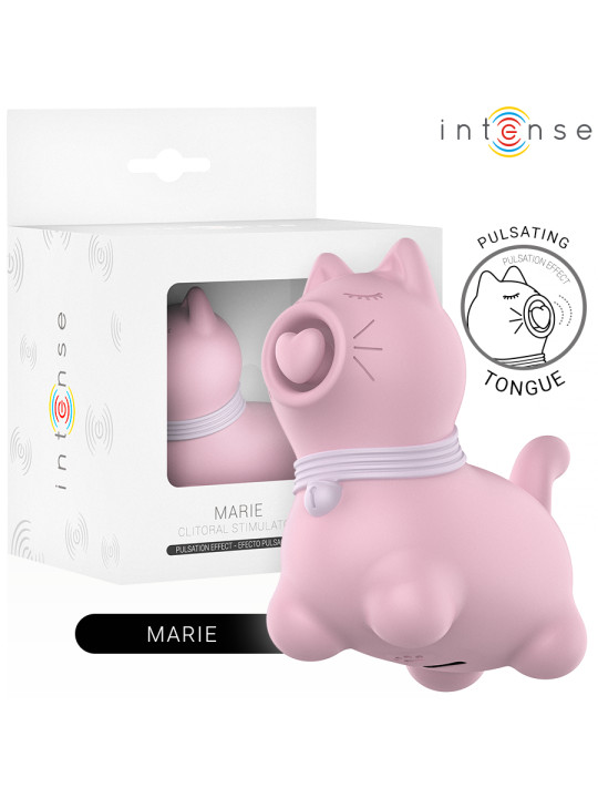 ESTIMULADOR CLITORIS PULSACIONES ROSA INTENSE PUPPY DE LA MARCA INTENSE FUN