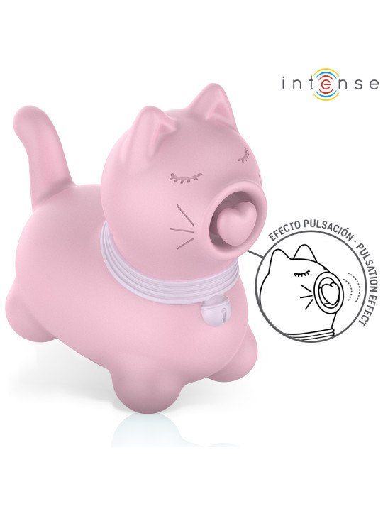 ESTIMULADOR CLITORIS PULSACIONES ROSA INTENSE PUPPY DE LA MARCA INTENSE FUN
