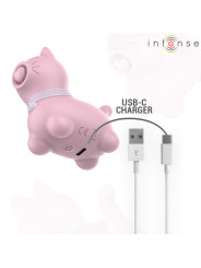 ESTIMULADOR CLITORIS PULSACIONES ROSA INTENSE PUPPY DE LA MARCA INTENSE FUN