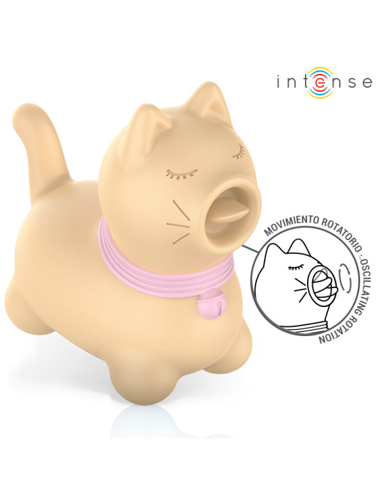 ESTIMULADOR CLITORIS LENGUA ROTADORA 360º AMARILLO INTENSE DE LA MARCA INTENSE FUN