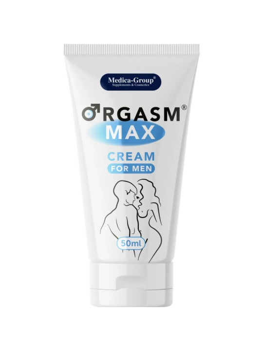 CREMA ÍNTIMA ORGASM MAX HOMBRE SENSIBILIDAD 50ML DE LA MARCA MEDICA GROUP