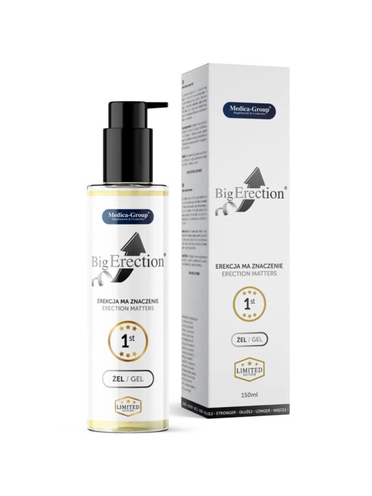 GEL ERECCIÓN HOMBRE 150ML ESTIMULANTE SENSIBILIDAD NATURAL DE LA MARCA MEDICA GROUP