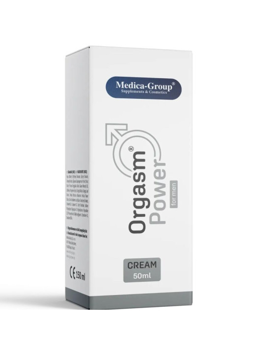 CREMA ÍNTIMA HOMBRE ORGASM POWER SENSIBILIDAD 50ML DE LA MARCA MEDICA GROUP