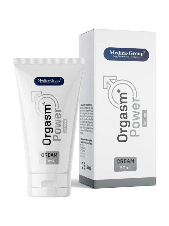 CREMA ÍNTIMA HOMBRE ORGASM POWER SENSIBILIDAD 50ML DE LA MARCA MEDICA GROUP