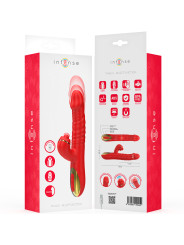 THALIA VIBRADOR TRIPLE ESTIMULACIÓN EMPUJE AUTOMÁTICO DE LA MARCA INTENSE FUN