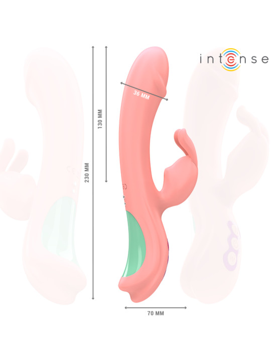 VIBRADOR RABBIT PUNTO G 5 VIBRACIONES ROSA INTENSE RACHEL DE LA MARCA INTENSE FUN