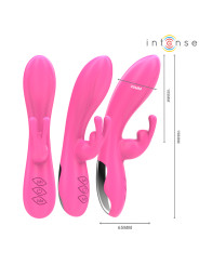 VIBRADOR RABBIT RANDALL 10 MODOS ROSA ESTIMULACIÓN DUAL DE LA MARCA INTENSE FUN