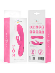 VIBRADOR RABBIT RANDALL 10 MODOS ROSA ESTIMULACIÓN DUAL DE LA MARCA INTENSE FUN