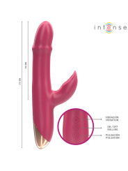 VIBRADOR 3 EN 1 CHLOE ESTIMULACIÓN SUCCIÓN SILENCIOSO DE LA MARCA INTENSE FUN