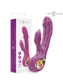 VIBRADOR HALLE CON LENGUA ESTIMULADORA DELFÍN MORADO DE LA MARCA INTENSE FUN