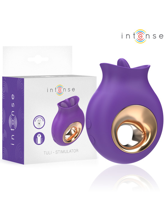 INTENSE TULI ESTIMULADOR CLITORIS 9 VIBRACIONES OSCILACIONES DE LA MARCA INTENSE FUN