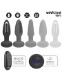 PLUG ANAL VIBRADOR CON LENGUA Y CONTROL REMOTO DE LA MARCA ADDICTED TOYS