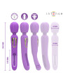 VIBRADOR WAND CHRISTY LENGUA GIRATORIA ESTIMULACIÓN DE LA MARCA INTENSE FUN