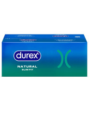 PRESERVATIVOS DUREX NATURAL SLIM FIT 144 UNIDADES DE LA MARCA DUREX CONDOMS