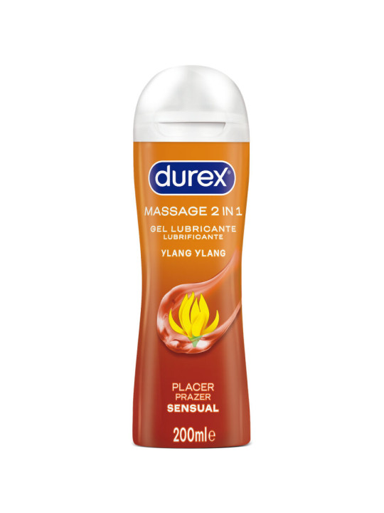 GEL DE MASAJE Y LUBRICANTE YLANG YLANG 200 ML DE LA MARCA DUREX LUBES