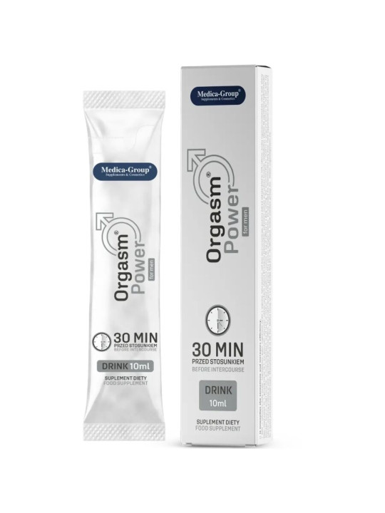 ORGASM POWER BEBIDA VITALIDAD MASCULINA 10 ML DE LA MARCA MEDICA GROUP