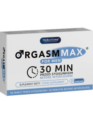 ORGASM MAX CÁPSULAS POTENCIADOR ERECCIÓN HOMBRE 2UDS DE LA MARCA MEDICA GROUP