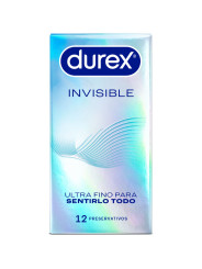 PRESERVATIVOS DUREX INVISIBLE ULTRA FINOS X12 DE LA MARCA DUREX CONDOMS