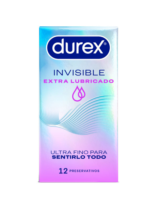 PRESERVATIVOS DUREX INVISIBLE EXTRA FINOS Y LUBRICADOS DE LA MARCA DUREX CONDOMS
