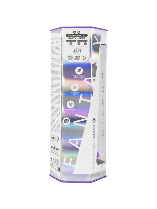 SILEXD DREAMY DILDO SILICONA TERMOREACTIVA VIOLETA 18.5CM DE LA MARCA SILEXD