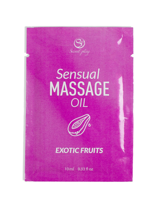 ACEITE MASAJE FRUTAS EXÓTICAS MONODOSIS 10ML SECRETPLAY DE LA MARCA SECRETPLAY COSMETIC
