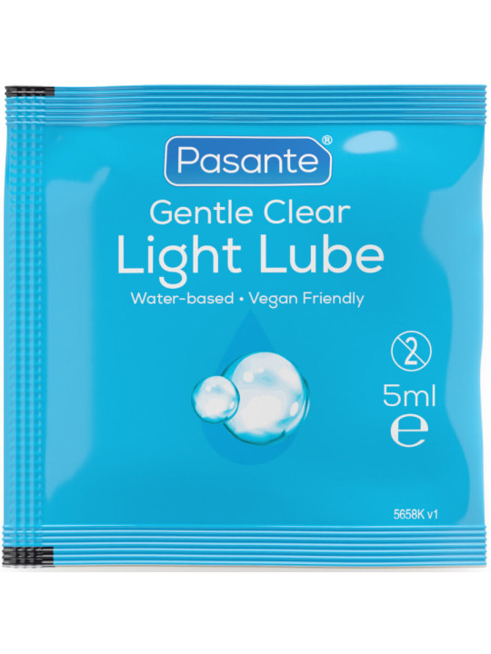 LUBRICANTE BASE AGUA PASANTE LIGHT 5 ML MONODOSIS DE LA MARCA PASANTE