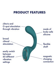 SATISFYER G GODDESS 2 VIBRADOR RABITO DUAL AGUA DE LA MARCA SATISFYER VIBRATOR