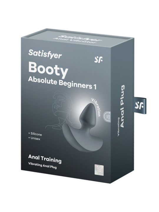 SATISFYER PLUG ANAL VIBRADOR PRINCIPIANTES SILICONA SEGURO DE LA MARCA SATISFYER PLUGS